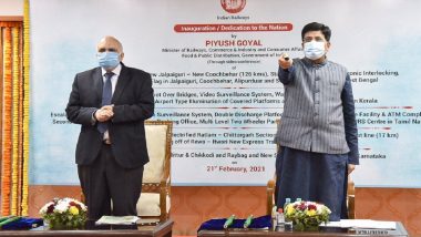 Piyush Goyal Dedicates 88 Railway Projects Worth Over Rs 1000 Crore to Nation