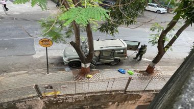 Bomb Threat Near Antilia: Car with Explosive Materials Found Near Mukesh Ambani's House at Mumbai's Carmichael Road
