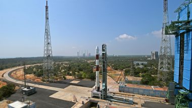 India’s First Space Mission for 2021: PSLV-C51 Rocket Lifts Off With 19 Satellites, PM Narendra Modi’s Photo and Bhagavad Gita From Sriharikota