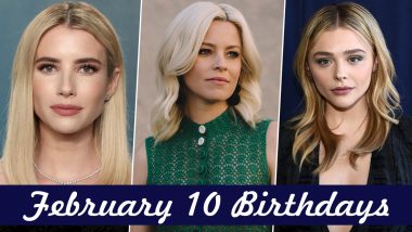 February 10 Celebrity Birthdays: Check List of Famous Personalities Born on Feb 10