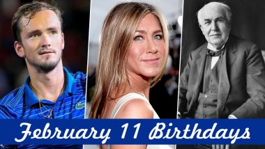 February 11 Celebrity Birthdays: Check List of Famous Personalities Born on Feb 11