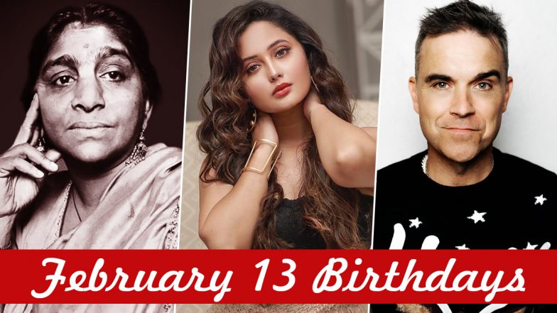 February 13 Celebrity Birthdays: Check List of Famous Personalities Born on Feb 13