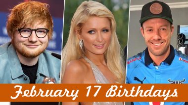 February 17 Celebrity Birthdays: Check List of Famous Personalities Born on Feb 17