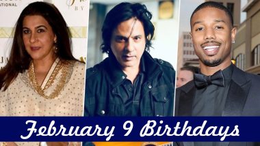 February 9 Celebrity Birthdays: Check List of Famous Personalities Born on Feb 9