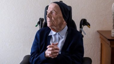 Sister Andre, 116-Year-Old French Nun Is World’s Second-Oldest Person to Survive COVID-19, Just Before Her Birthday (See Pic)