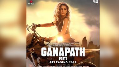 Ganapath Part 1: Tiger Shroff Unveils Kriti Sanon's Fiery Look From Upcoming Action-Thriller