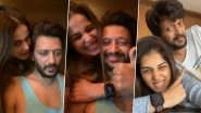Genelia Deshmukh And Riteish Deshmukh Celebrate Their Ninth Wedding Anniversary! 9 Times The Couple Gave Us Relationship Goals (View Pics)