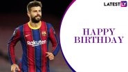 Gerard Pique Birthday Special: Interesting Facts About Barcelona Defender As He Turns 34
