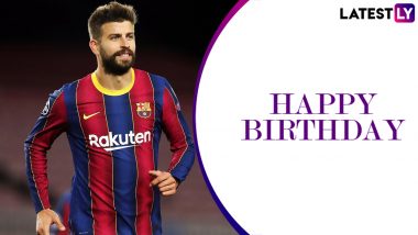 Gerard Pique Birthday Special: Interesting Facts About Barcelona Defender As He Turns 34