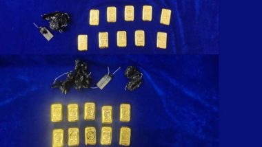 Chennai Air Customs Seizes 2.32 Kg Gold Worth Rs 1.14 Crore at Airport