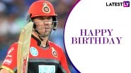AB de Villiers Birthday Special: Quick Facts & Records to Know About the RCB Dasher