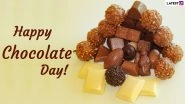 Chocolate Day 2021 Romantic Wishes for Him and Her: WhatsApp Stickers, Signal Messages, Chocolate Quotes, Telegram HD Images and Facebook Greetings to Share With Your Partner
