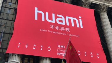 Huami to Launch Its 3rd-Gen Wearable Chip Soon: Report