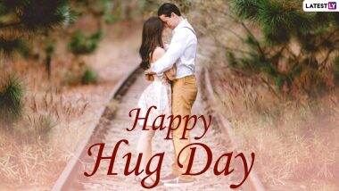 Hug Day 2021 Wishes For Him and Her: WhatsApp Stickers, Hug Quotes, Telegram Messages, Signal GIFs and Facebook Greetings For Your Valentine