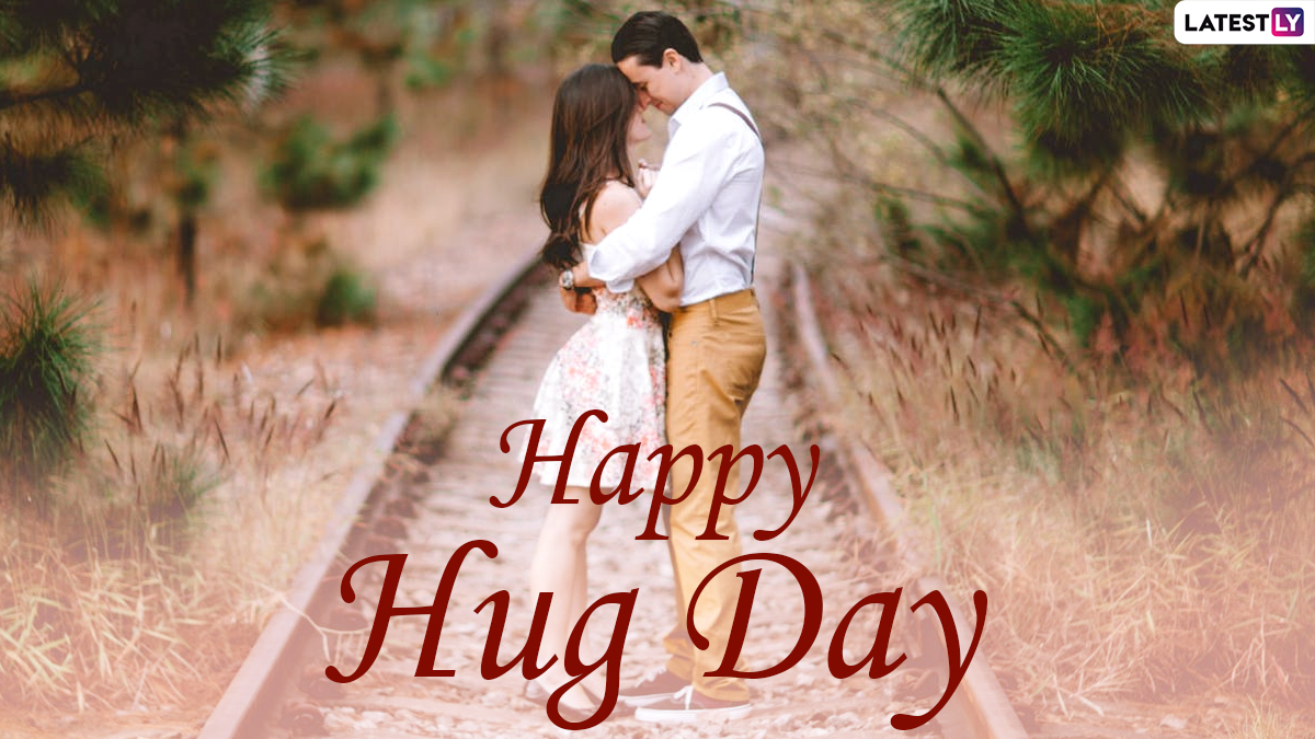 Hug Day 2021 Wishes For Him and Her: WhatsApp Stickers, Hug Quotes ...