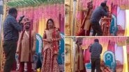 Say Cheese! Indian Bride Laughs Uncontrollably as Groom Beats up Cameraman for Getting Too Comfortable with His Would-Be Wife! Viral Video Is Cracking up Netizens