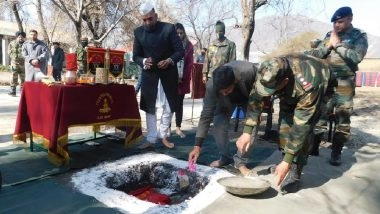 Foundation Laying Ceremony for the New Parivar School, Baramulla