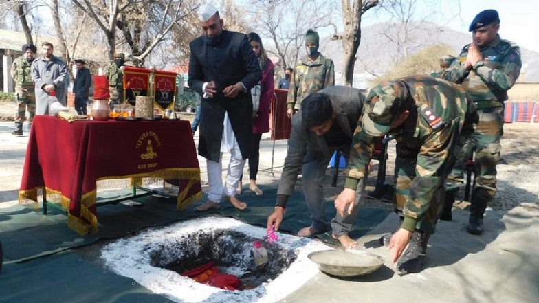 Foundation Laying Ceremony for the New Parivar School, Baramulla