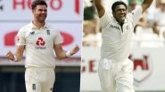 James Anderson Can Displace Anil Kumble as Third Highest Wicket-Taker in Test Cricket in Ongoing India vs England Series 2021