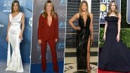 Jennifer Aniston Birthday: Rachel Green's Red Carpet Style is a Combination of Daring Plunge and Classy Grace (View Pics)