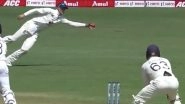 Joe Root Takes Stunning One-Handed Catch to Dismiss Ajinkya Rahane During India vs England 1st Test 2021 (Watch Video)