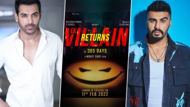 Ek Villain Returns: John Abraham, Arjun Kapoor Film is All Set to Hit Theatres on February 11, 2022