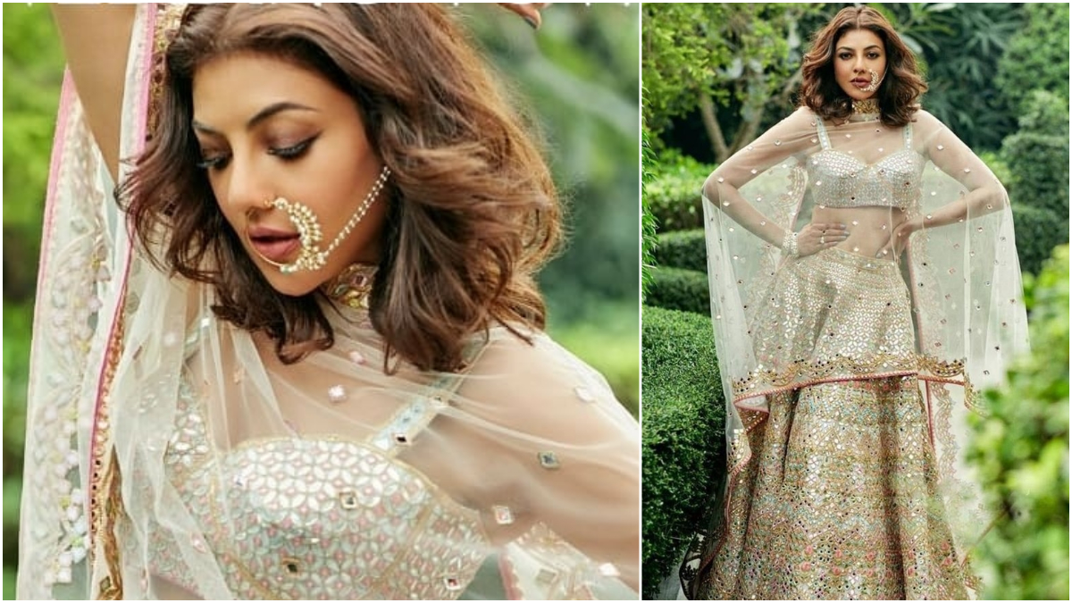 Kajal Aggarwal in Tamanna Punjabi Kapoor Saree | 5 Beautiful Photos of Kajal  Aggarwal in Designer Lehengas and Saree! | Latest Photos, Images &  Galleries | LatestLY.com