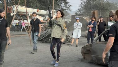 Dhaakad: Kangana Ranaut Shoots an Action-Sequence in Coal Mine; Pens Appreciation Tweet for Film’s Team