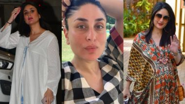 Kareena Kapoor Blessed With a Baby Boy: From Flowy Dresses to Kaftans, Times When Bebo Gave Us Maternity Fashion Goals!