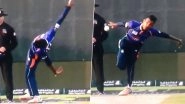 Kevin Koththigoda Leaves Tom Banton Stunned With Unorthodox Bowling Action in Abu Dhabi T10 League, Puzzled Netizens Call It &lsquo;Weirdest Ever&rsquo; (Watch Video)