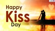 Kiss Day 2021 Wishes and HD Images: WhatsApp Stickers, Valentine Week Facebook Messages, Passionate Kiss Quotes, Signal Greetings, Telegram Photos and GIFs for Your Sweetheart