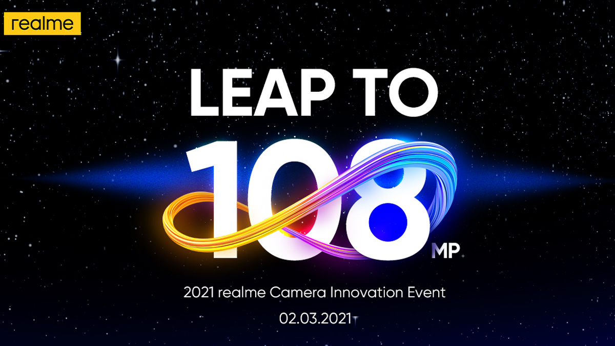 Realme Unveils 108MP Camera for Upcoming Realme 8 Series Smartphones: Report