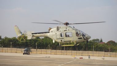 Aero India 2021: Hindustan Aeronautics’ Light Utility Helicopter for Indian Army Gets Initial Nod