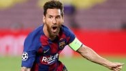 Lionel Messi Included in 23-Member Squad For La Liga 2021 Match Against Getafe, Check Predicted Starting XI of Both Sides