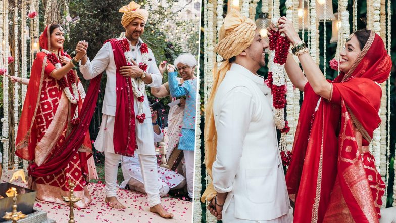 Dia Mirza Shares Unseen Photos From Her Wedding With Vaibhav Rekhi See Pics 🎥 Latestly