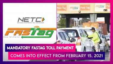 FASTag Mandatory From February 15, Pay Double Toll If You Don’t Install It In Vehicle