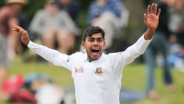 Mehidy Hasan Miraz Becomes Fastest Bangladesh Bowler to Scalp 100 Test Wickets