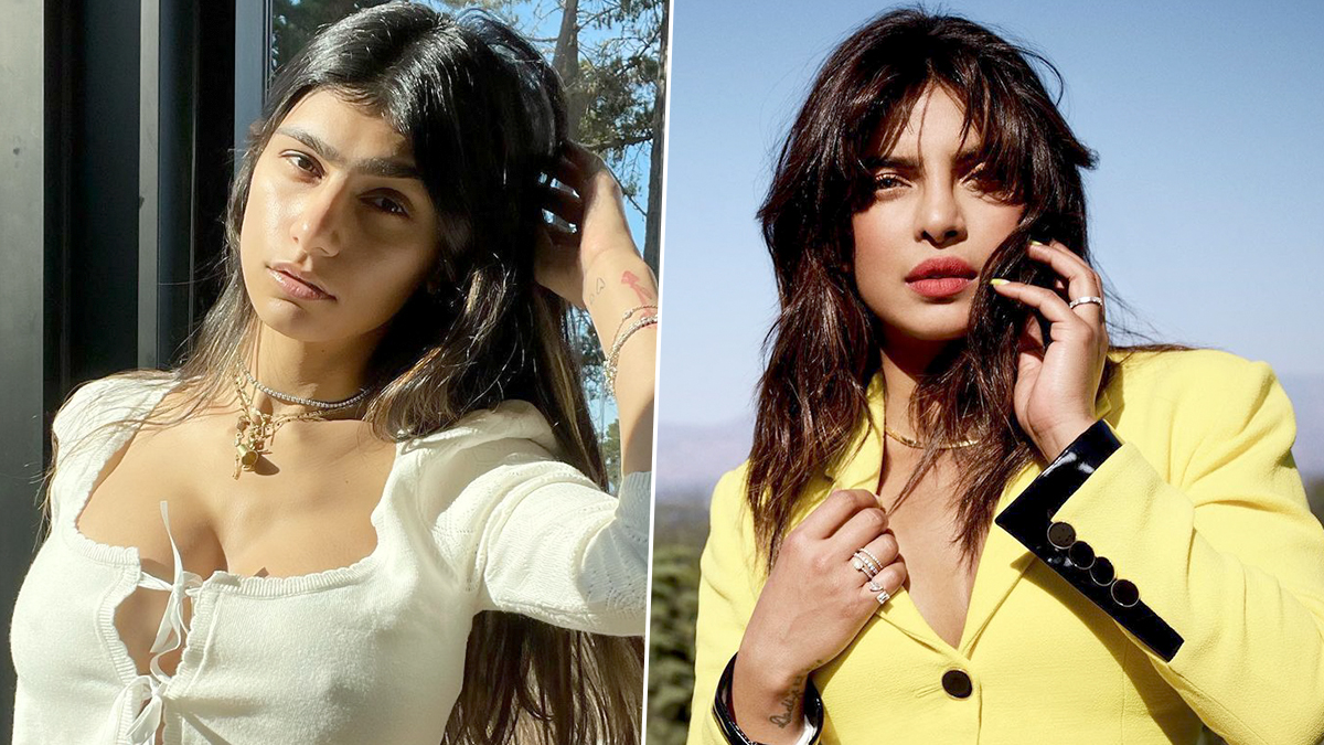 Mia Khalifa Takes a Dig at Priyanka Chopra Jonas, Asks 'If She Is Going to  Chime In at Any Point?' | ðŸŽ¥ LatestLY