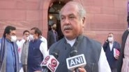 Farmers' Protest: Agriculture Minister Narendra Singh Tomar Appeals to Farmer Unions to End Protest, Resume Talks Over Farm Laws