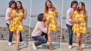 Neeti Mohan Announces Pregnancy With Hubby Nihaar Pandya on Their Second Wedding Anniversary, Flaunts Her Baby Bump (View Pics)