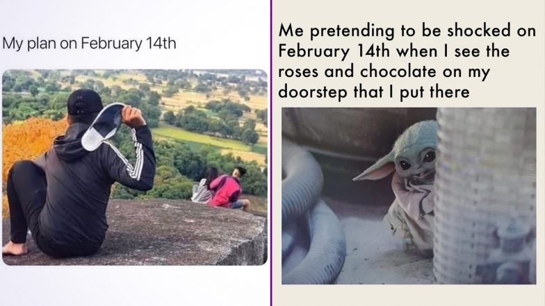 Valentine's Day 2021 Funny Memes and Jokes: From Bajrang Dal to Single on February 14, Hilarious Posts That Will Make You Feel Less Bad About Not Having a Date!