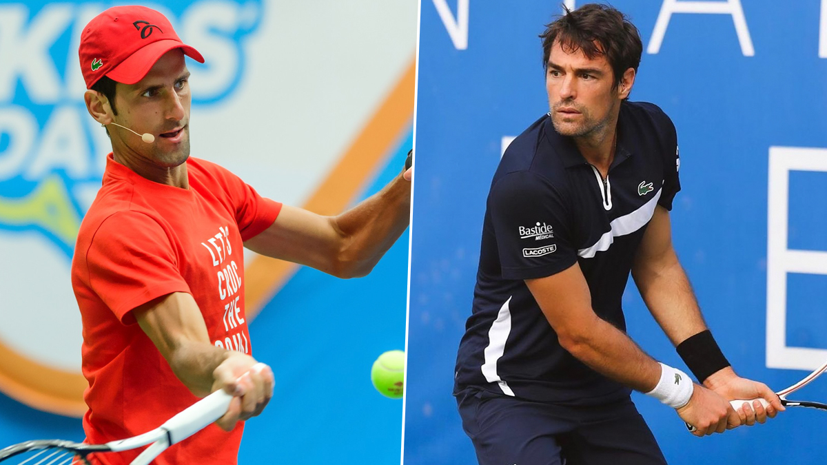 Novak Djokovic vs Jeremy Chardy, Australian Open 2021 Free Live Streaming Online How To Watch Live Telecast of Aus Open Mens Singles First Round Tennis Match? LatestLY