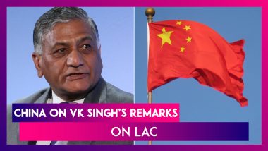 China On VK Singh’s Remarks On LAC: Union Minister Says India Has Crossed LAC More Times Than China; ‘Unwitting Confession’ Says Beijing