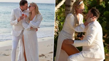 Paris Hilton Gets Engaged to Boyfriend Carter Reum, and Her Smile Shines As Bright as the Diamond on Her Finger (View Pics)