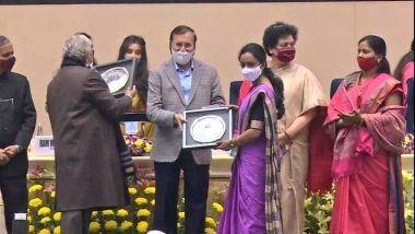 NCW Foundation Day 2021: Prakash Javadekar Felicitates Women COVID-19 Warriors at National Commission for Women's 29th Foundation Day