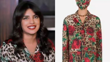 Priyanka Chopra Jonas Wears a Rose Printed Pyjama Set Worth Rs 1.12 Lakh on Jimmy Fallon Show!