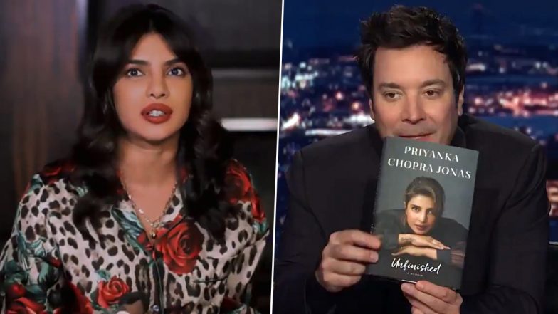 Priyanka Chopra Jonas Shares an Emotional Story Behind Her ‘Daddy’s Little Girl’ Tattoo On 'The Tonight Show' Starring Jimmy Fallon (Watch Video)
