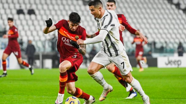 Cristiano Ronaldo Goal Video Highlights: Watch CR7 Score As Juventus Beat AS Roma in Serie A 2020-21
