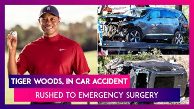 Tiger Woods, Golf Star, In Car Accident, Rushed To Emergency Surgery