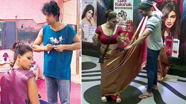 Bigg Boss 14: Rakhi Sawant’s Love for Abhinav Shukla Reminds Us of Her Obsession for Amit Sadh in Season One!